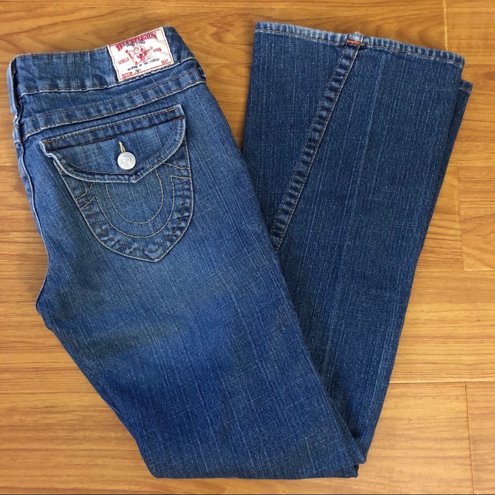 True Religion Joey 30 Jean Flare Leg